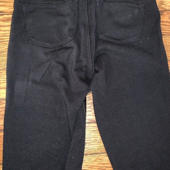 Girls Tractr Vegan Leather Front Pull Up Leggings - Picture 3 of 3
